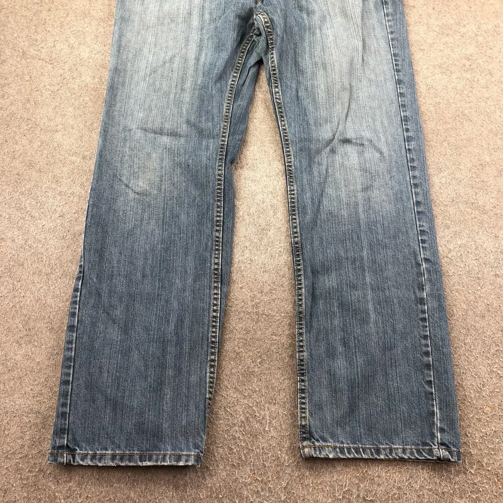 Levis 559 Jeans Mens 36x32 Blue Medium Wash Relaxed Straight Denim Pants Casual